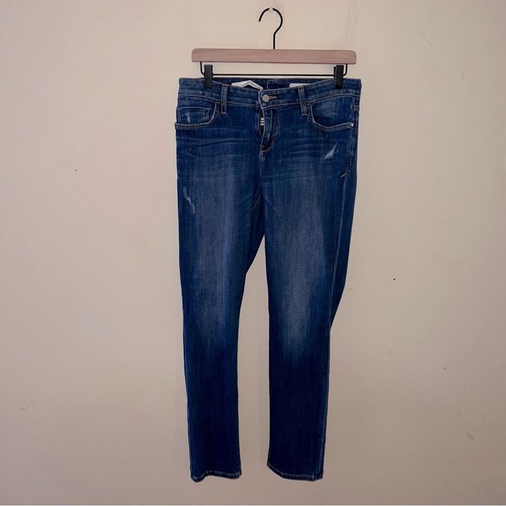 PILCRO AND THE LETTERPRESS hyphen straight leg distressed jeans 26